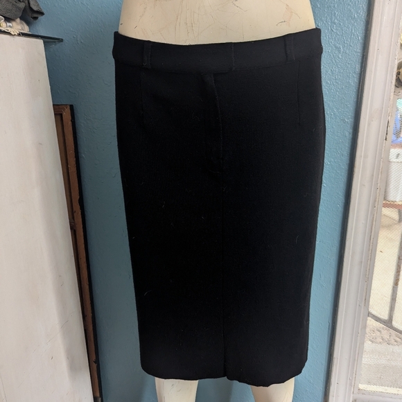Brooks Brother Elegant Black Pencil Skirt - Picture 4 of 7